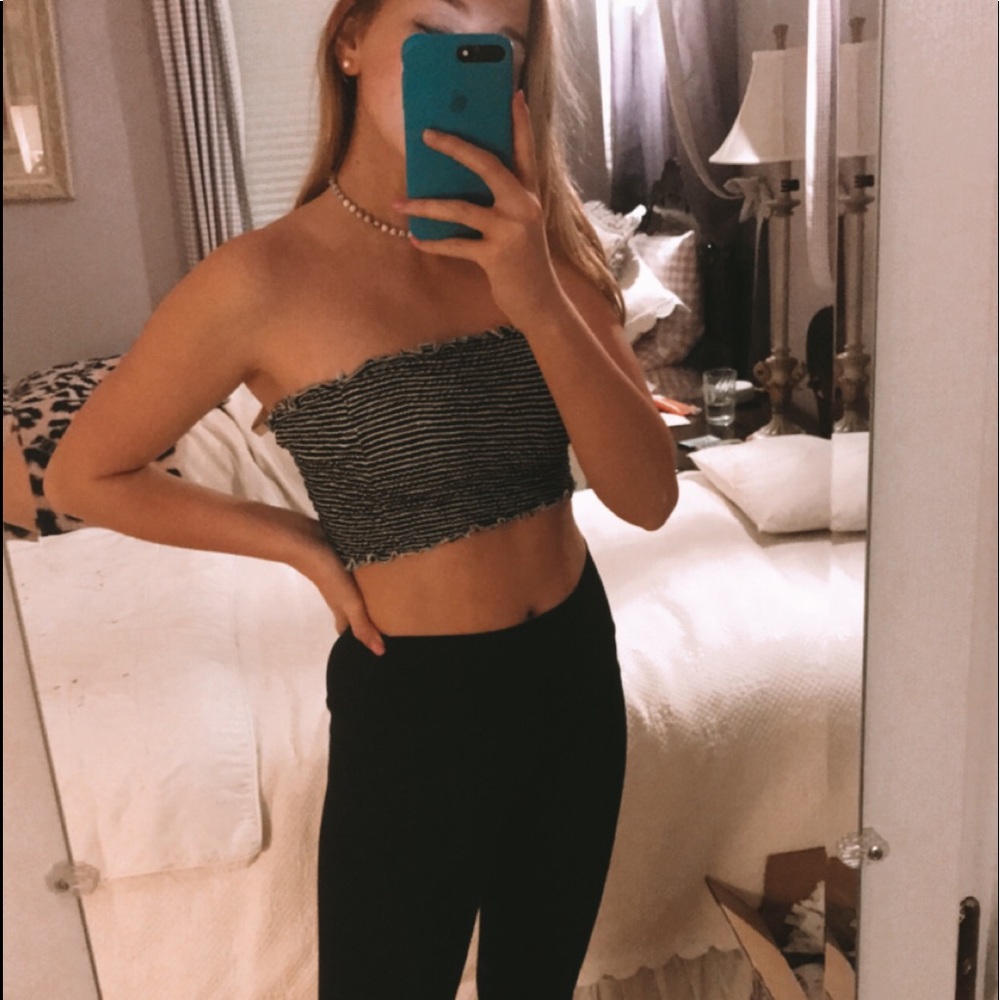 Striped tube top!